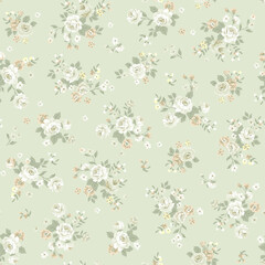 Stunning Handmade Scroll Floral Design Drawings