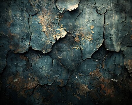 Trama di Superficie Crepata e Invecchiata