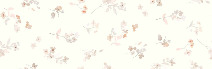 Creative Hand Drawn Floral and Scrollwork Pattern Illustrations