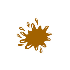 chocolate splash vector illustration