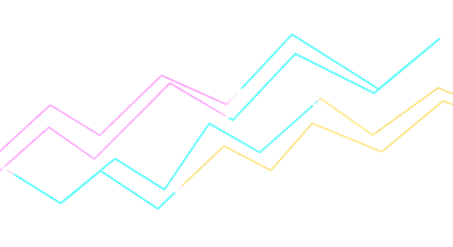 Pastel Wave Lines: Abstract Art Background