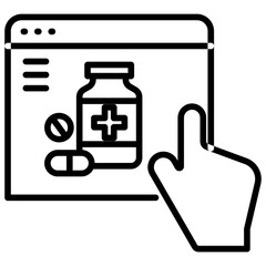 Online Pharmacy Icon