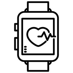 Health Wearables Icon