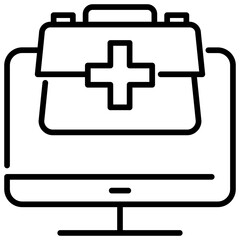 Obraz premium Medical Treatment Icon