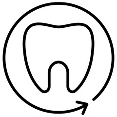 Teeth Restoration Icon