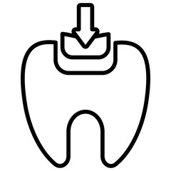 Tooth Filling Icon