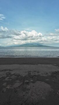 Selat bali in the morning