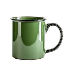 Green Enamel Mug. Great For Camping Or Kitchenware Product Shots
