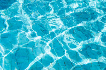 surface of water, blue wave background