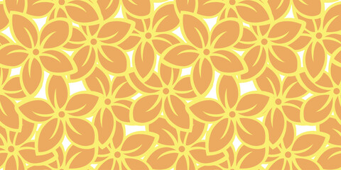 Abstract plant leaf art seamless pattern with colorful freehand doodle collage. Organic leaves cartoon background, simple nature shapes in vintage pastel