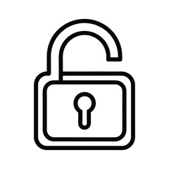 Unlock Icon Vector