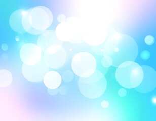 Pastel Bokeh Lights Background.