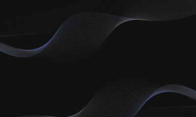 Seamless pattern with thin diagonal lines. Black and white abstract illustration background. Luxurious lines Particle Wave Design with Intricate Dot Texture, Ideal for High-End Digital Backgrounds