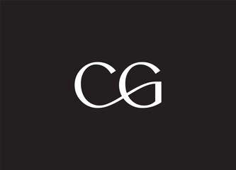 CG logo desing and monogram logo
