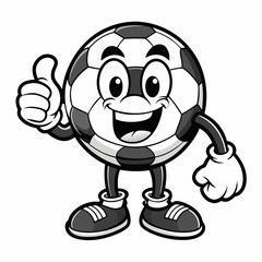 soccer ball mascot