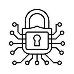Cyber Access Denied Icon