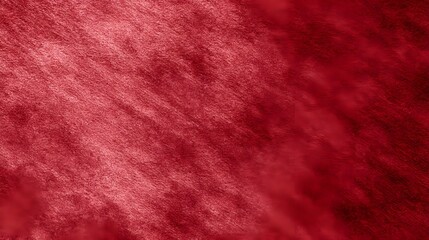 Close-up of crushed deep red velvet fabric with a luxurious texture