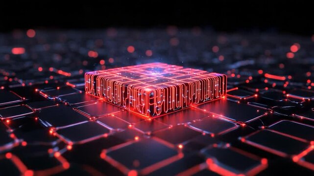 Cybernetic Core: A Digital Heart of Innovation