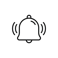 bell notification icon vector