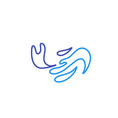 water splash line art