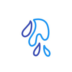 water splash line art