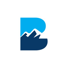 b mountain logo © time