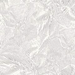 Vector seamless background. Allover texture print with striped fabric imitation with wrinkles, folds and creases. Linear seamless pattern, print for fabric, paper, wallpaper, package design