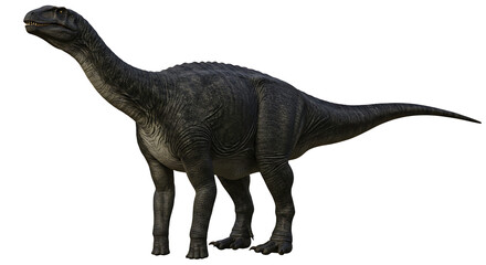 Detailed 3D Model of a Prehistoric Sauropod Dinosaur (2)
