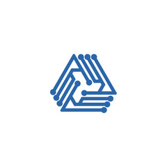 geometric tech logo