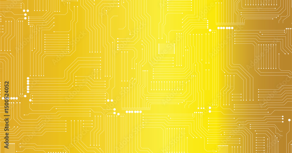 Aufkleber high-tech technology background texture. circuit board vector illustration. structure futuristic bac