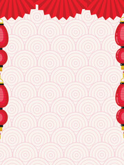 Chinese Frame Background
