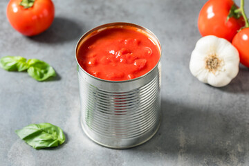 Organic Raw Diced Canned Tomatoes