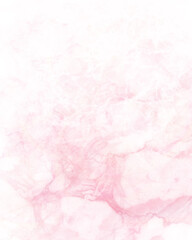 Pink geometric shape abstract watercolor illustration for wallpaper background 