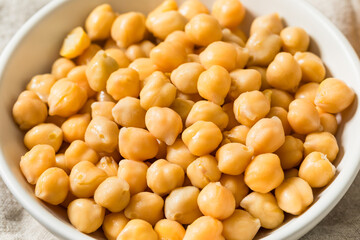 Healthy Organic Raw Canned Garbanzo Bean Chickpeas