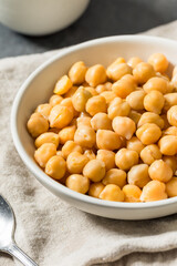 Healthy Organic Raw Canned Garbanzo Bean Chickpeas