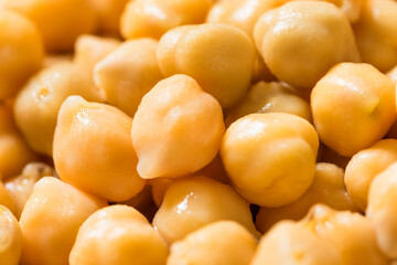 Healthy Organic Raw Canned Garbanzo Bean Chickpeas