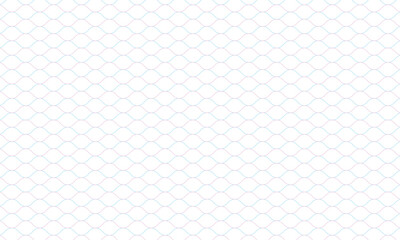 ピンクと水色に分かれたワイヤーが重なる横長の網目模様