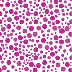 Silver colored polkadot pattern background with dots in abstract shapes and sizes as stylish wallpaper design or wrapping paper