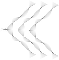 Aesthetic dotted design element. Bauhaus poster . Modern art .Abstract composition . Dots in perspective. Halftone dots texture effect .Contemporary vector design 