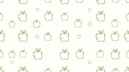 Apple Green Pattern Background