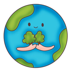 Eco-Friendly Icons – Cute & Green Lifestyle Set