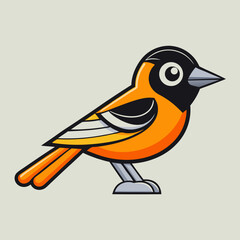 vector illustration of a bird