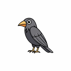 vector illustration of a bird