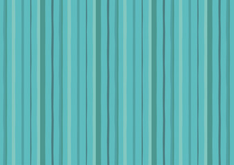 少し揺らぎのあるカラフルなストライプ背景_グリーン