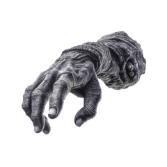 Reaching Hand - Detailed Stone Sculpture, Close-up