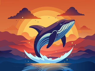 whale illustration