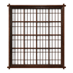 Traditional Japanese Shoji Screen - Wooden Frame