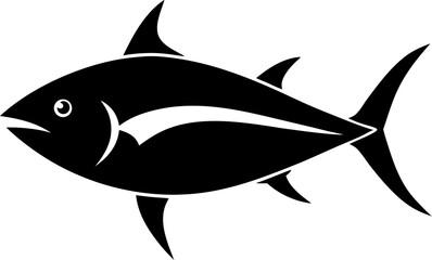 vector illustration of a Tuna
