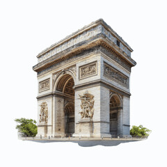 Obraz premium Iconic Arc de Triomphe in Paris, France -