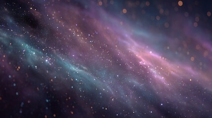 Naklejka premium Abstract glitter gradient with glowing light bokeh